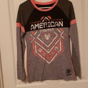American fighter long sleeve